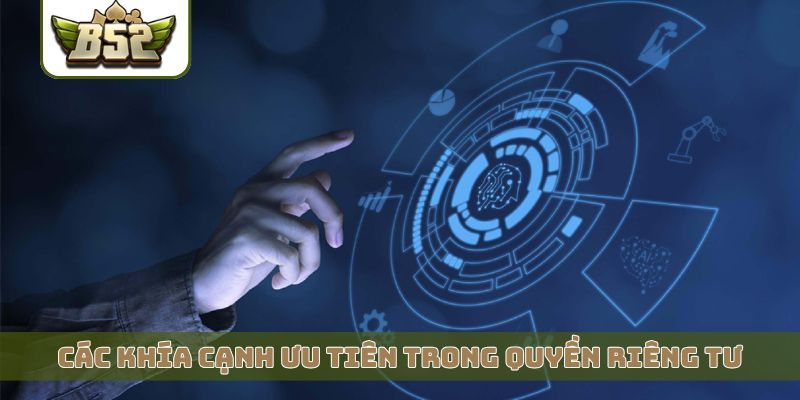 Các khía cạnh ưu tiên trong quyền riêng tư