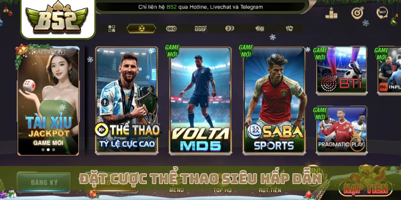 Đặt cược thể thao siêu hấp dẫn